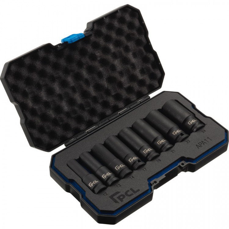 SET OF 8 SOCKETS 1/2 LONG SET OF 8 SOCKETS 1/2 LONG