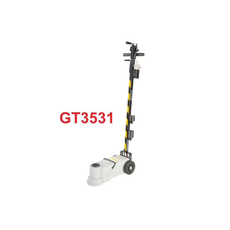 CRIC HYDRAU-PNEUMATIQUE ROULEUR 35 TONNE CRIC HYDRAU-PNEUMATIQUE ROULEUR 35 TONNE