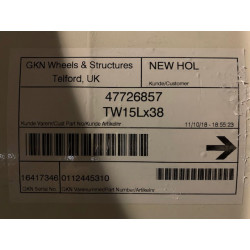 ROUE GKN TW15LX38 NEW HOLLAND T6.125