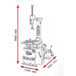 DEMONTE PNEUS F 524S