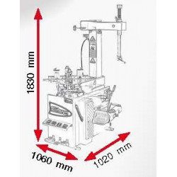 TIRE CHANGER F 24 MOTORCYCLE